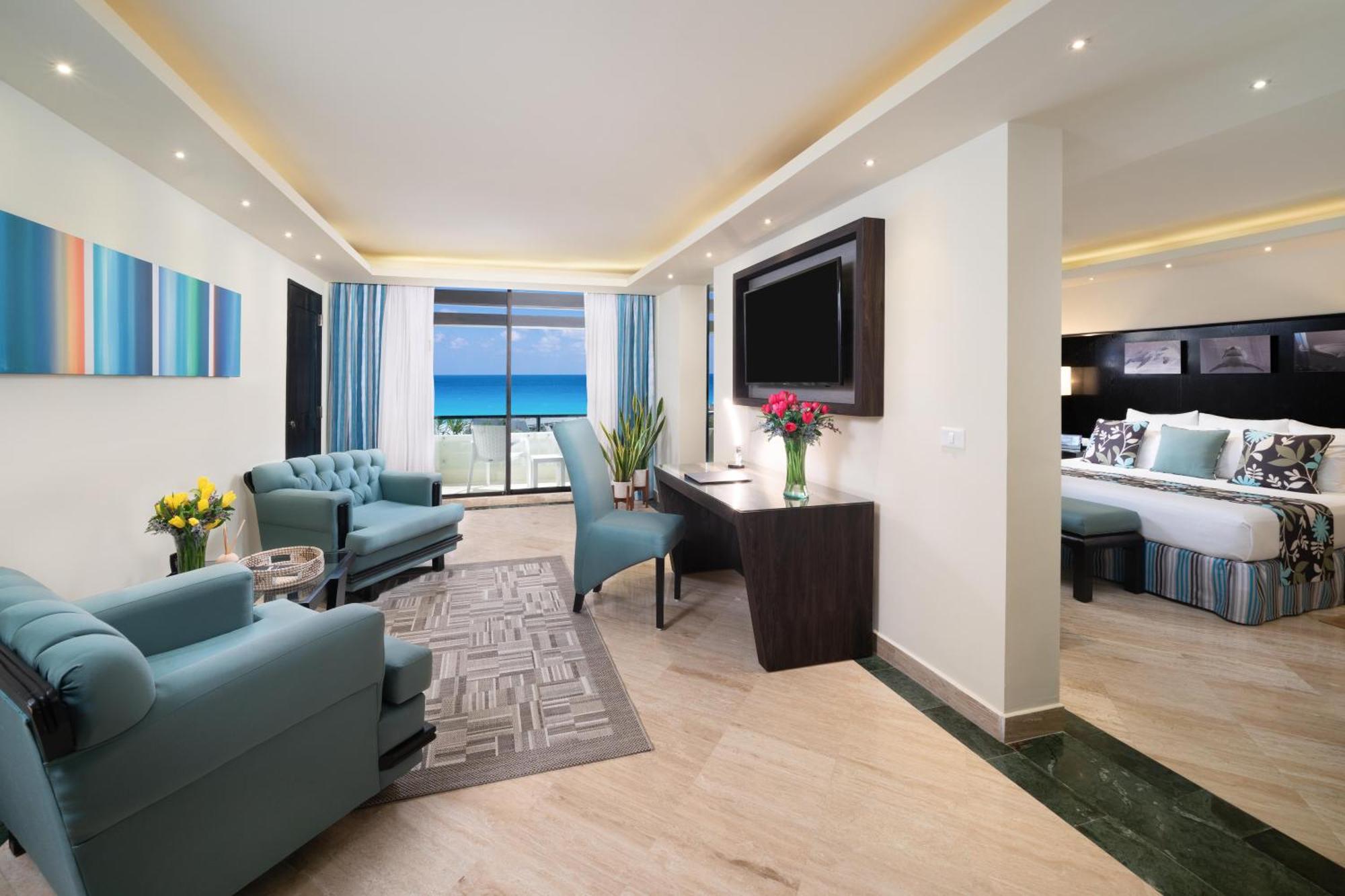 The Pyramid Cancun By Oasis Exteriör bild Suite